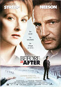 Before and After 1996 movie poster Meryl Streep Liam Neeson Edward Furlong Barbet Schroeder
