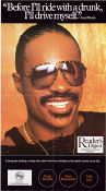 Before I´ll Ride with a Drunk 1985 poster Stevie Wonder