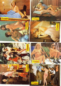 Beim Jodeln juckt die Lederhose 1974 lobby card set Judith Fritsch Alois Brummer