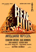 Ben-Hur 1959 poster Charlton Heston Jack Hawkins Stephen Boyd William Wyler Svärd och sandal