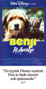 Benji the Hunted 1987 movie poster Red Steagall Frank Inn Joe Camp Dogs Cats