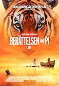 Life of Pi 2012 movie poster Suraj Sharma Irrfan Khan Ang Lee Ships and navy Cats Asia