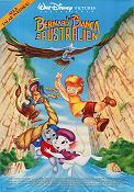 The Rescuers Down Under 1990 movie poster Bob Newhart Hendel Butoy Find more: Bernard och Bianca