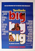 Big 1988 movie poster Tom Hanks