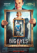 Big Eyes 2014 movie poster Amy Adams Christoph Waltz Danny Huston Tim Burton Find more: Margaret Keane Artistic posters