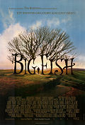 Big Fish 2003 poster Ewan McGregor Albert Finney Billy Crudup Tim Burton Fiskar och hajar