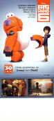 Big Hero 6 2014 movie poster Ryan Potter Don Hall Animation Robots