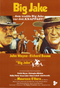 Big Jake 1971 movie poster John Wayne Richard Boone Maureen O´Hara George Sherman