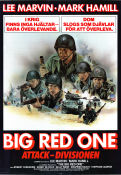 The Big Red One 1980 movie poster Lee Marvin Mark Hamill Robert Carradine Samuel Fuller War