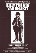 Billy the Kid var en skit 1972 poster Michael J Pollard Richard Evans Lee Purcell Stan Dragoti