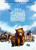 Björnbröder 2003 poster Joaquin Phoenix Aaron Blaise Animerat