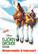 Björnbröder 2003 poster Joaquin Phoenix Aaron Blaise Animerat