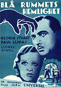 Secret of the Blue Room 1933 movie poster Gloria Stuart Paul Lukas