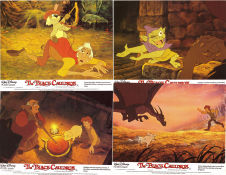 The Black Cauldron 1985 lobby card set Grant Bardsley Ted Berman Animation