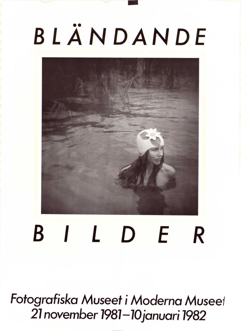 Bländande bilder utställning 1981 poster Fotografiska museet Moderna Museet Artistic posters