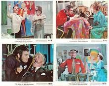 The Bliss of Mrs Blossom 1968 lobby card set Shirley MacLaine Richard Attenborough James Booth Joseph McGrath