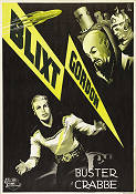 Flash Gordon 1936 movie poster Buster Crabbe Jean Rogers From comics