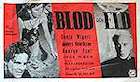 Blod och eld 1945 movie poster Sonja Wigert Anders Henrikson George Fant Inge Waern Anders Henrikson