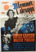 Blossoms in the Dust 1941 movie poster Greer Garson Walter Pidgeon Felix Bressart Mervyn LeRoy Flowers and plants