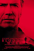 Blood Work 2002 movie poster Jeff Daniels Anjelica Huston Wanda De Jesus Clint Eastwood