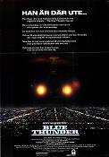 Blue Thunder 1983 movie poster Roy Schaeder Warren Oates Candy Clark John Badham