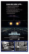 Blue Thunder 1983 movie poster Roy Schaeder Warren Oates Candy Clark John Badham