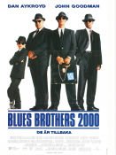 Blues Brothers 2000 1998 movie poster Dan Aykroyd John Goodman Walter Levine John Landis