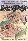 Les bijoux de famille 1976 movie poster Francoise Brion Jean-Claude Laureux