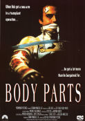 Body Parts 1991 poster Jeff Fahey Lindsay Duncan Kim Delaney Eric Red