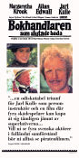 Bokhandlaren som slutade bada 1969 poster Allan Edwall Jarl Kulle