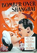 International Settlement 1938 movie poster Dolores del Rio George Sanders Eric Rohman art