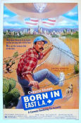 Born in East L A 1987 movie poster Daniel Stern Paul Rodriguez Cheech Marin