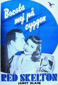 The Fuller Brush Man 1948 movie poster Red Skelton Janet Blair Don McGuire S Sylvan Simon