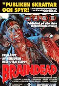 Dead Alive 1992 movie poster Timothy Balme Diana Penalver Elizabeth Moody Peter Jackson Country: New Zealand Cult movies