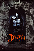 Bram Stoker´s Dracula 1992 movie poster Gary Oldman Winona Ryder Anthony Hopkins Keanu Reeves Tom Waits Richard E Grant Cary Elwes Francis Ford Coppola