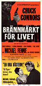 Brännmärkt för livet 1967 poster Chuck Connors Joan Blondell Bernard McEveety