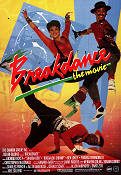 Breakin 1984 movie poster Lucinda Dickey Adolfo Quinones Michael Chambers Joel Silberg Dance