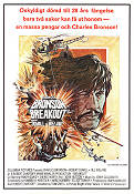 Breakout 1975 movie poster Charles Bronson Robert Duvall Jill Ireland Tom Gries Planes