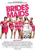 Bridesmaids 2011 movie poster Kristen Wiig Rose Byrne Paul Feig