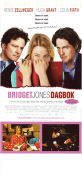 Bridget Jones dagbok 2001 poster Renée Zellweger Hugh Grant Colin Firth Sharon Maguire Romantik