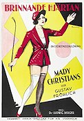 Das brennende Herz 1929 movie poster Mady Christians