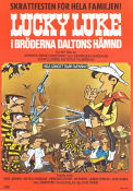 La ballade des Dalton 1978 movie poster Lucky Luke René Goscinny Writer: Morris-Goscinny