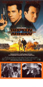 Broken Arrow 1996 movie poster John Travolta Christian Slater Samantha Mathis John Woo Planes