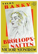 Bröllopsnatten 1930 poster Vilma Banky Victor Sjöström