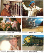 Bronco Billy 1980 lobby card set Sondra Locke Geoffrey Lewis Clint Eastwood