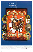 Bronco Billy 1980 movie poster Sondra Locke Geoffrey Lewis Clint Eastwood Circus