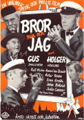 Bror min och jag 1954 movie poster Gus Dahlström Holger Höglund Rut Holm John Botvid Ragnar Frisk School