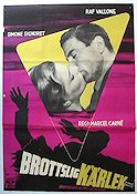 Therese Raquin 1954 movie poster Simone Signoret Marcel Carné Writer: Emile Zola