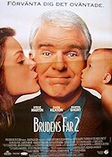 Father of the Bride Part II 1995 movie poster Steve Martin Diane Keaton Martin Short Charles Shyer Kids