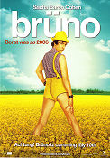 Brüno 2009 movie poster Sacha Baron Cohen Gustaf Hammarsten Clifford Banagale Larry Charles